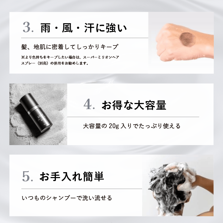 <新品>3個 No.2ダークブラウン SMH メンズヘアファンデーション 20g Amazon.co.jp: SMHメンズヘアファンデーション 20g No.2 ダーク